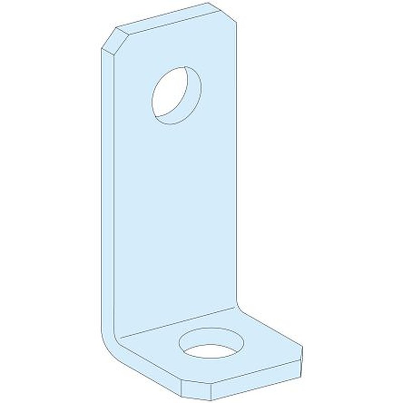 Schneider Electric PrismaSeT Series Steel Bracket for Use with PrismaSeT PrismaSeT P Mounting Plate 35 mm x 35 mm x 15mm
