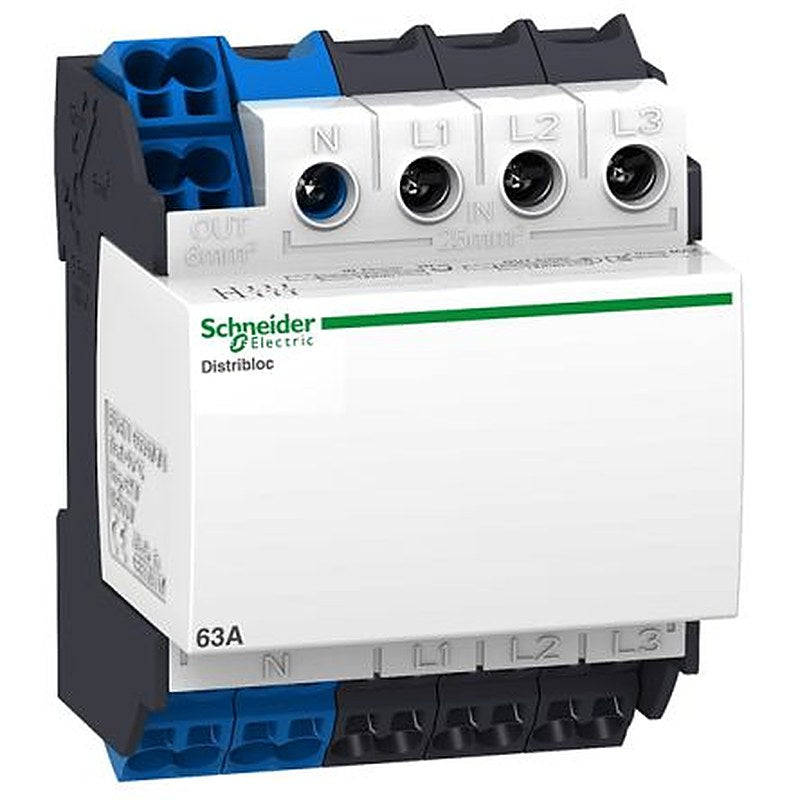 Schneider Electric Distribution Block, 440V, 63A