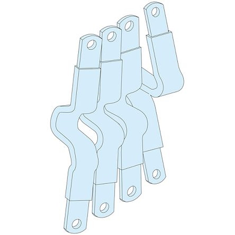 Schneider Electric PrismaSeT G Series Connector for Use with PrismaSeT PrismaSeT G Duct x 300mm