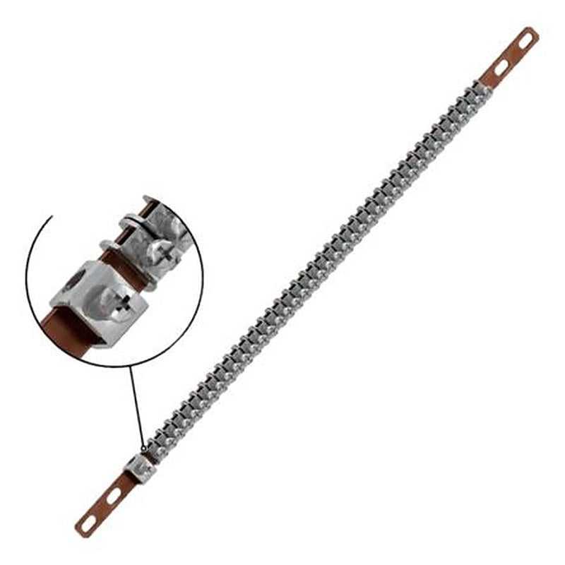 Schneider Electric Earth Bar L. 450 mm x W. 13mm x H. 12 mm