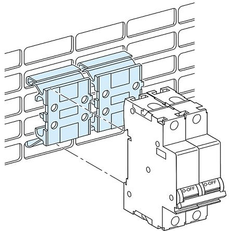 Schneider Electric PrismaSeT G Series Rail for Use with PrismaSeT, PrismaSeT G Rail, PrismaSeT P Cubicle 10 mm x 27mm