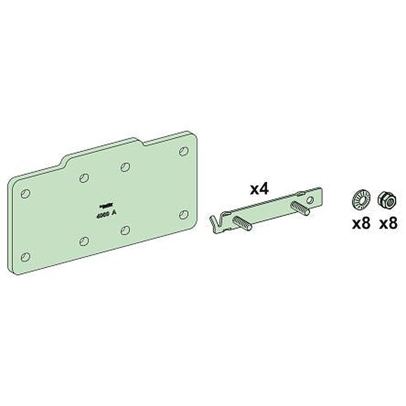 Schneider Electric Linergy Series Joint for Use with Linergy LGYE Busbar, PrismaSeT P Enclosure 240 mm x 240 mm x 130mm