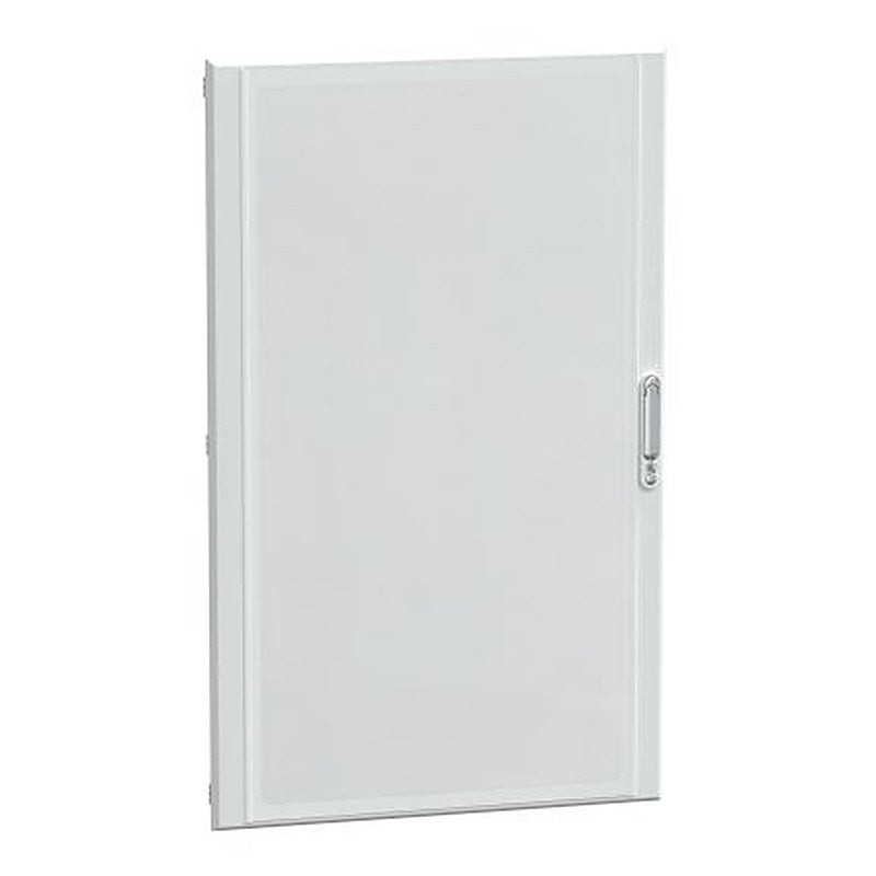 Schneider Electric PrismaSeT Series Lockable Steel, Glass Black RAL 9003 Transparent, 1380 mm H, 850mm W, 40 mm D, 40 mm