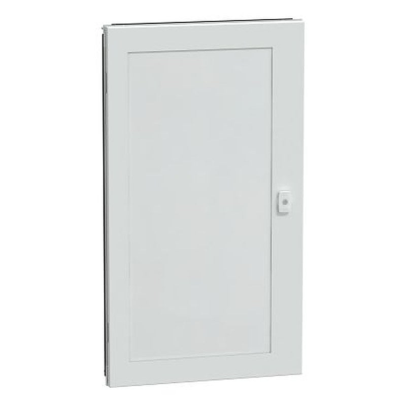 Schneider Electric LVS08 Series Lockable Steel, Glass Black RAL 9003 Single Door, 600 mm H, 1.05m W, 26 mm D, 26 mm L