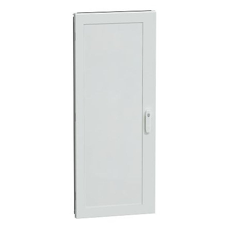 Schneider Electric LVS08 Series Lockable Steel, Glass Black RAL 9003 Single Door, 600 mm H, 1.45m W, 26 mm D, 26 mm L