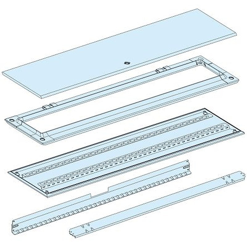 Schneider Electric LVS Series Rear Panel for Use with Enclosure 260 mm x 1250 mm x 300mm