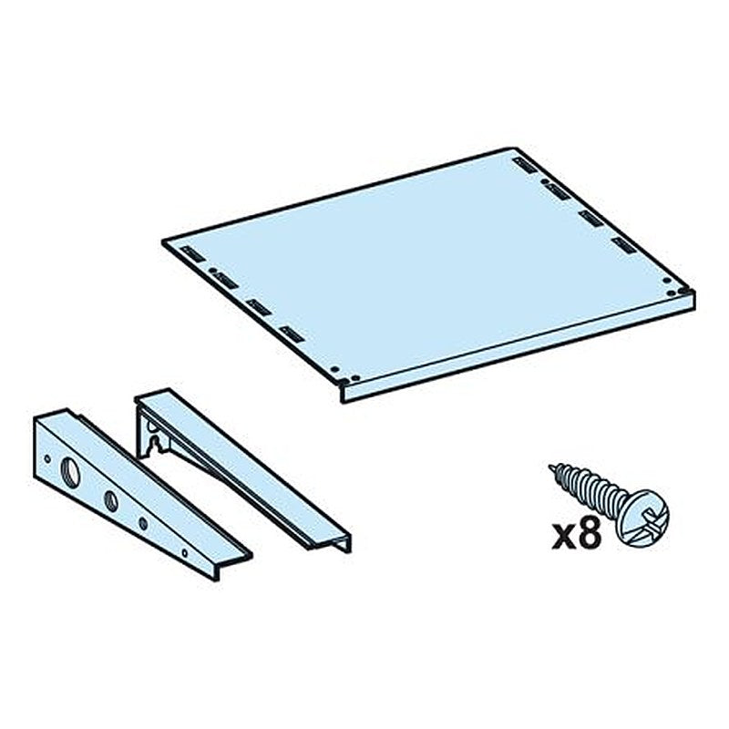 Schneider Electric PrismaSeT G Series Sheet Steel Canopy for Use with PrismaSeT PrismaSeT G Enclosure 55 mm x 345 mm x