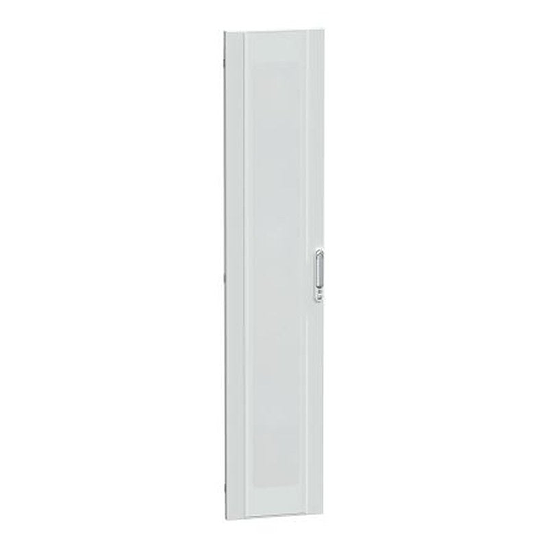 Schneider Electric LV Series Lockable Sheet Steel, Glass Black RAL 9003 Plain, 1925 mm H, 400mm W, 30 mm D for Use with