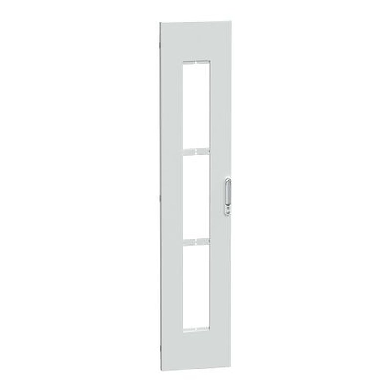 Schneider Electric LVS08 Series Sheet Steel Black RAL 9003 Plain, 400 mm H, 1.925m W, 36 mm D, 400 mm L for Use with