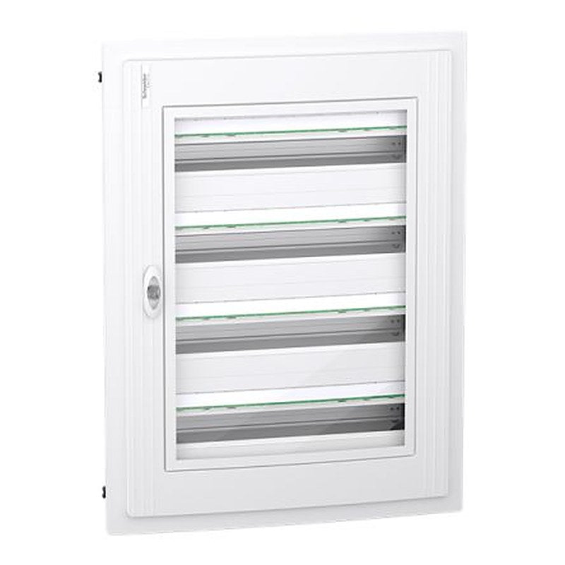 Schneider Electric PrismaSeT Series Metal, Plastic Enclosure, IP40 Transparent Door, 810 mm x 648 mm x 129 mm