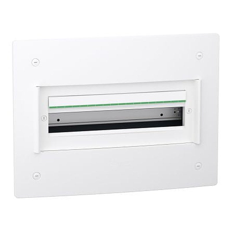 Schneider Electric White Plastic PrismaSeT XS Control Station Enclosure - 1 Hole