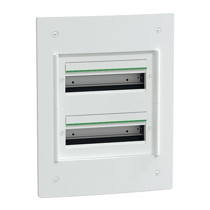 Schneider Electric White Plastic PrismaSeT XS Control Station Enclosure - 2 Hole