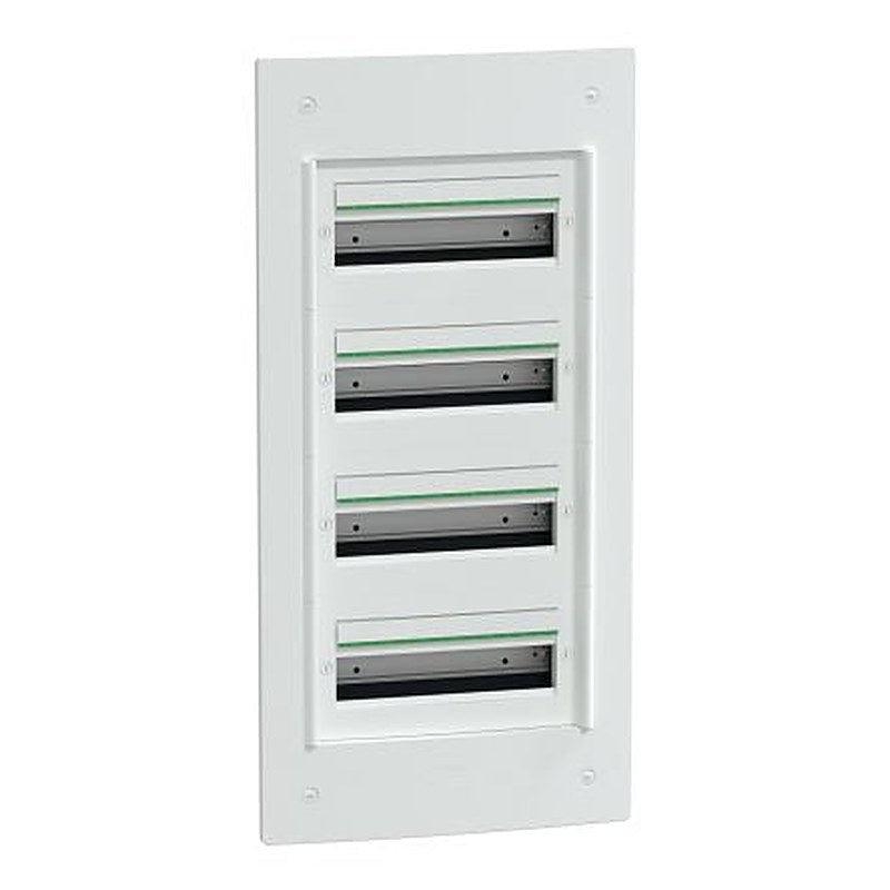 Schneider Electric White Plastic PrismaSeT XS Control Station Enclosure - 4 Hole