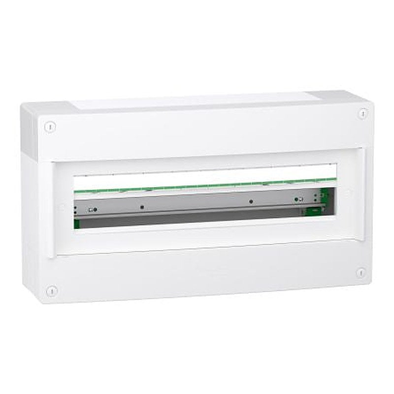 Schneider Electric White Plastic PrismaSeT XS Control Station Enclosure - 1 Hole