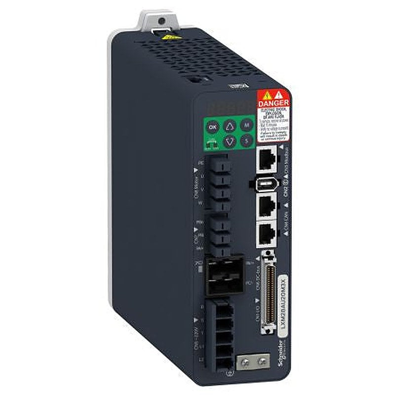 Schneider Electric 2 kW Servo Drive, 200V, 255 V, 3 Phase, 8.7A, Motion, Encoder Feedback Function