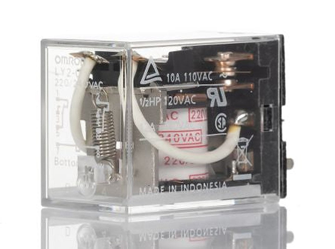 Omron Surface Power Relay, 240V ac Coil, 10A Switching Current, DPDT