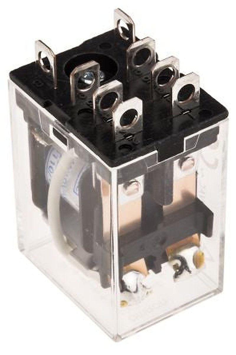Omron Power Relay, 110V ac, 120 V ac Coil, 10A Switching Current, DPDT