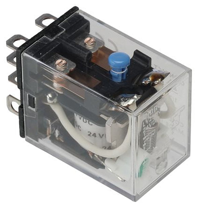 Omron Power Relay, 24V dc Coil, 10A Switching Current, DPDT
