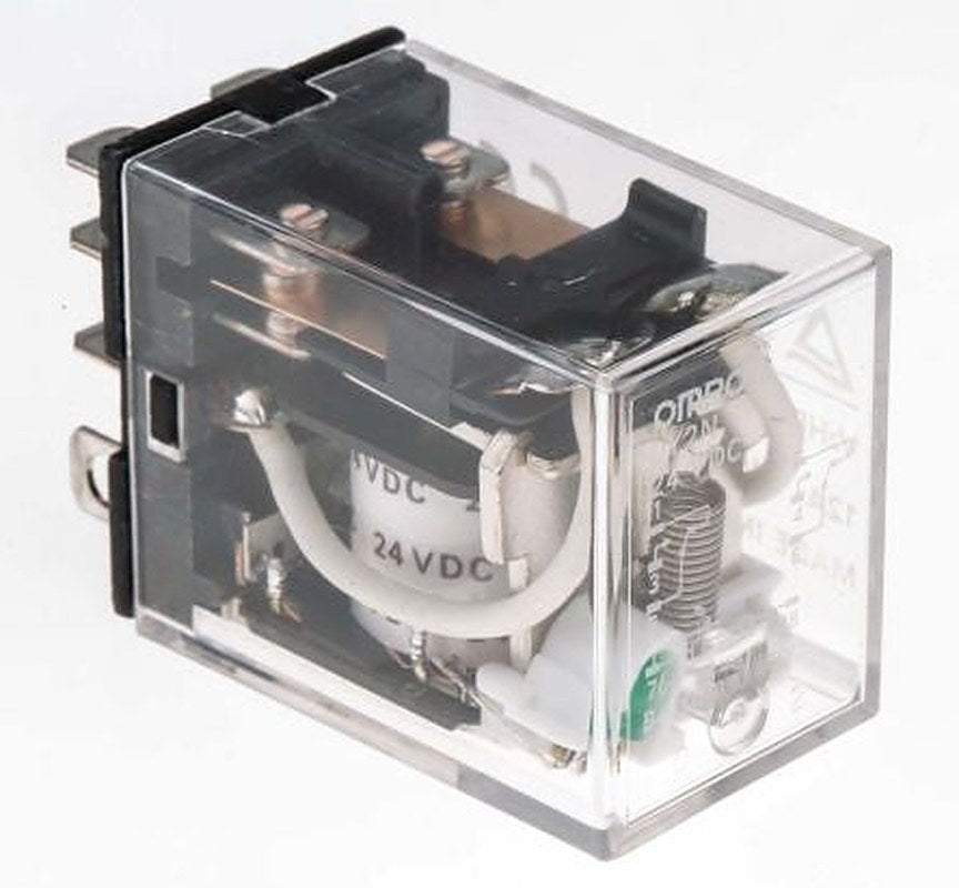 Omron Power Relay, 24V dc Coil, 10A Switching Current, DPDT