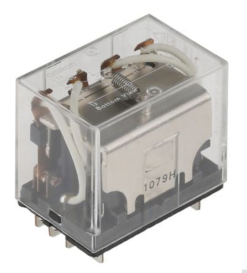 Omron Power Relay, 24V dc Coil, 10A Switching Current, 4PDT