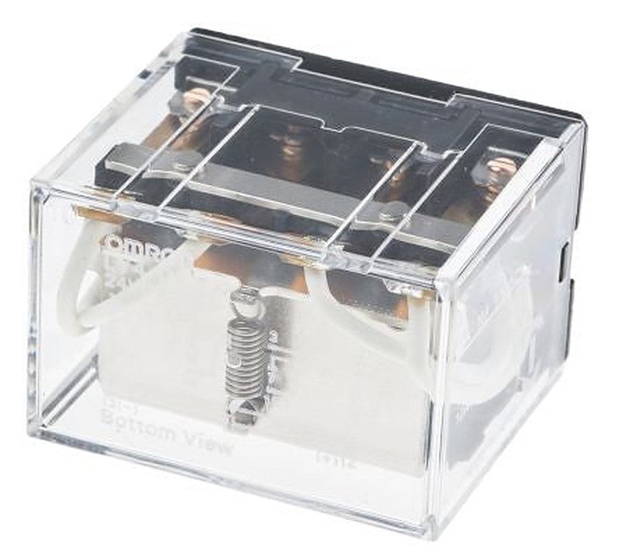 Omron Power Relay, 24V dc Coil, 10A Switching Current, 4PDT