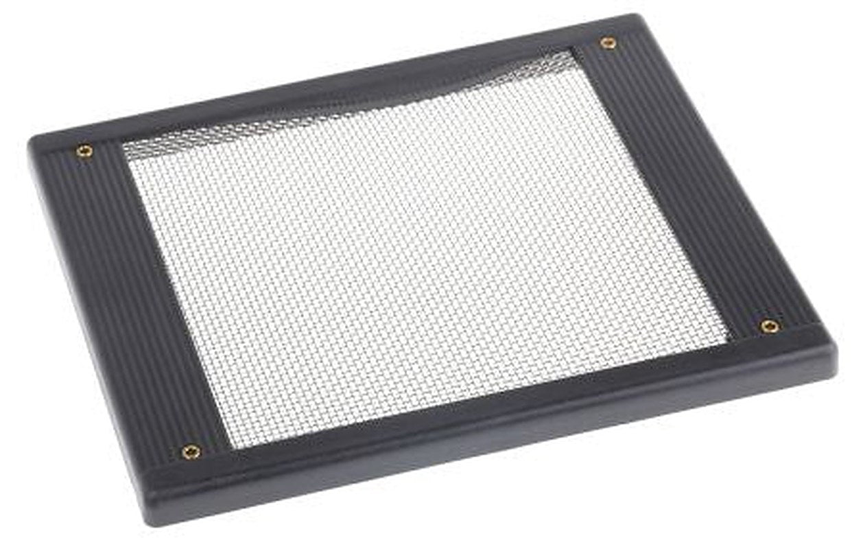 ebm-papst DC fan Series Finger Guard for 120 mm Fans, Fibreglass Reinforced Polymer Filter, Fibreglass Reinforced