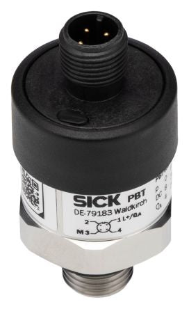SICK PBT Series Pressure Sensor, Current Output 0 bar 6 bar, Gauge Reading
