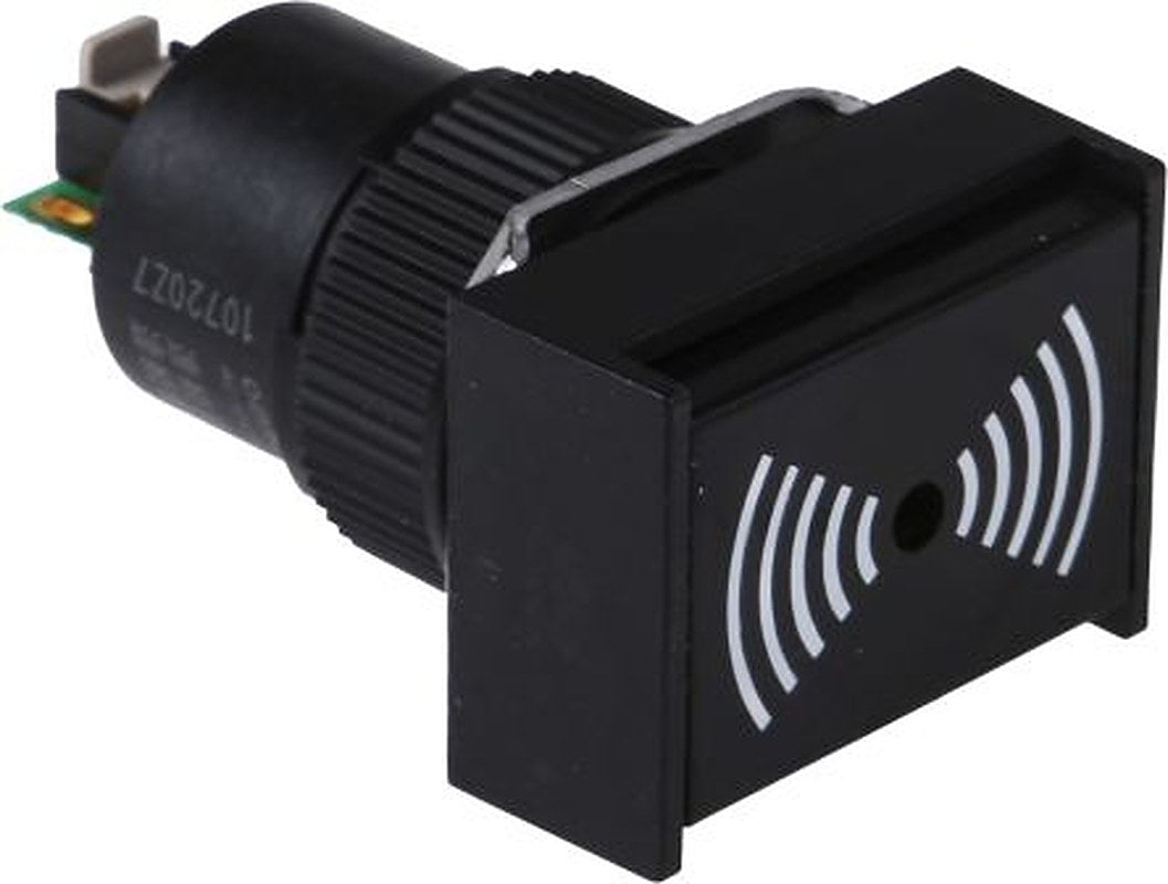 Omron M2BJ Series Buzzer Panel, IP40, AC/DC 24V ac/dc, 1-Tone 80 dB @ 1m