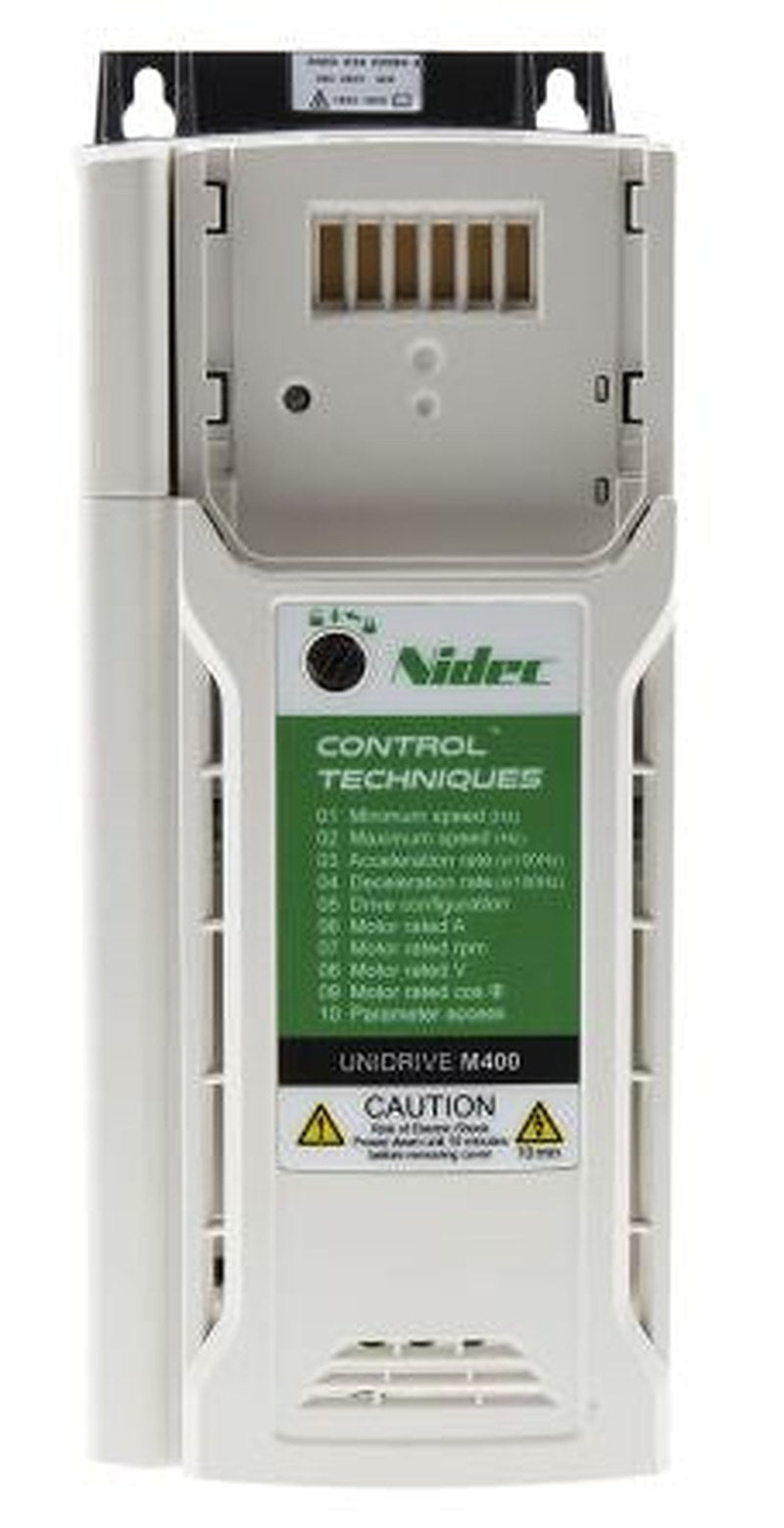 Control Techniques Inverter Drive, 0.75 kW, 1 Phase, M400 Series 240V ac 4.2 A