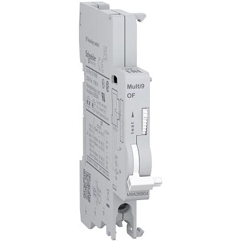 Schneider Electric Auxiliary Contact, 1 Contact, 1 CO, Multi9, 6 A, 250V, M9A26904