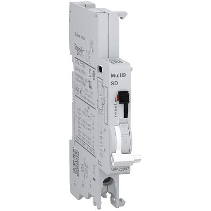 Schneider Electric Auxiliary Contact, 1 Contact, 1 CO, Multi9, 6 A, 250V, M9A26907