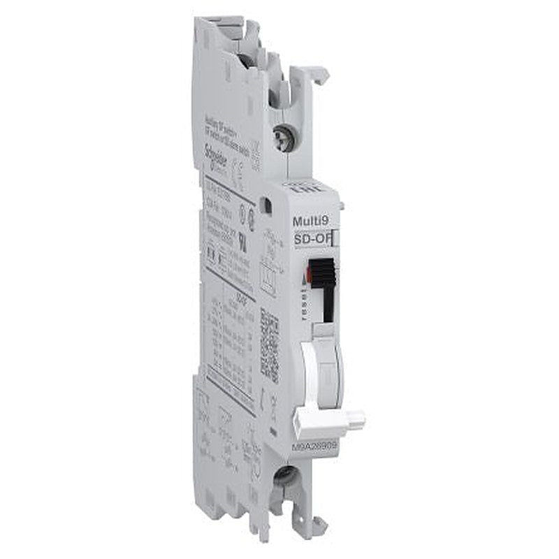 Schneider Electric Auxiliary Contact, 2 Contact, 2 CO, Multi9, 6 A, 250V, M9A26909