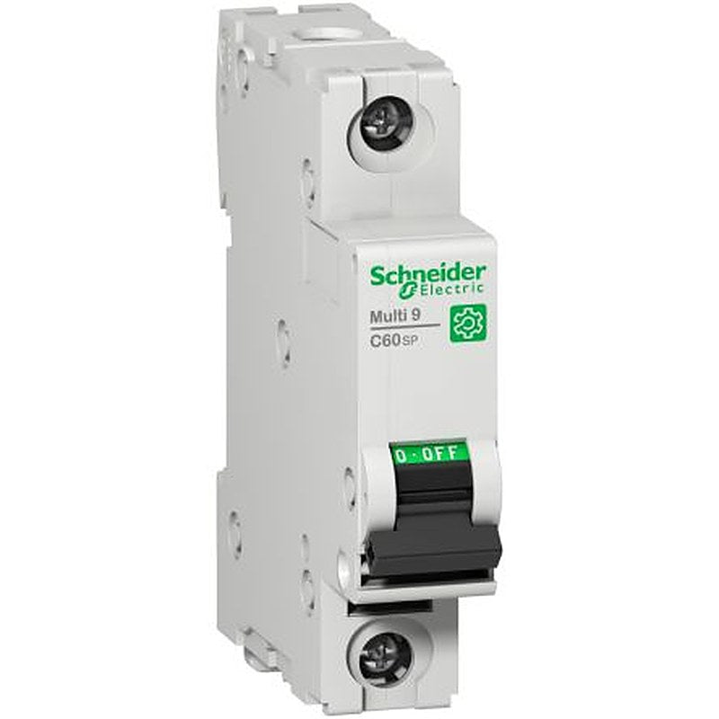 Schneider Electric Multi9 Multi9 Miniature Circuit Breaker, 1-Pole, 5A, Type B, 60 V dc DC, 10 kA Breaking Capacity