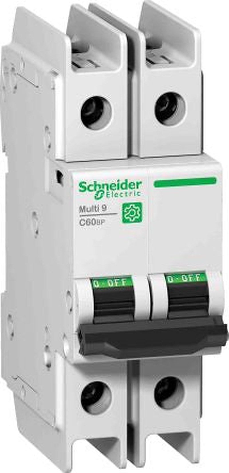 Schneider Electric Multi9 Multi9 Miniature Circuit Breaker, 2-Pole, 1A, Type D, 125 V dc DC, 6 kA Breaking Capacity