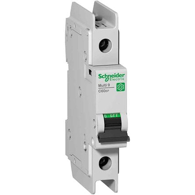 Schneider Electric Multi 9 Multi9 Miniature Circuit Breaker, 2-Pole, 8A, Type D, 125 V dc DC, 20 kA Breaking Capacity