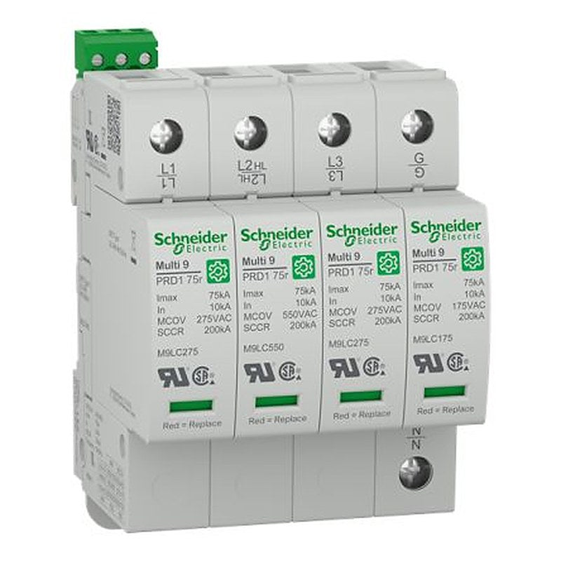 Schneider Electric Surge Arrester, 75 kA, 1500 V, DIN Rail