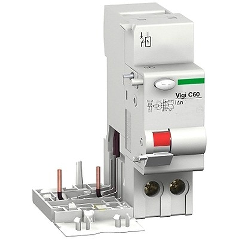 Schneider Electric Vigi C60 Series Residual Current Device, 63A, 2-Pole, 30 mA, Voltage Independent 240V