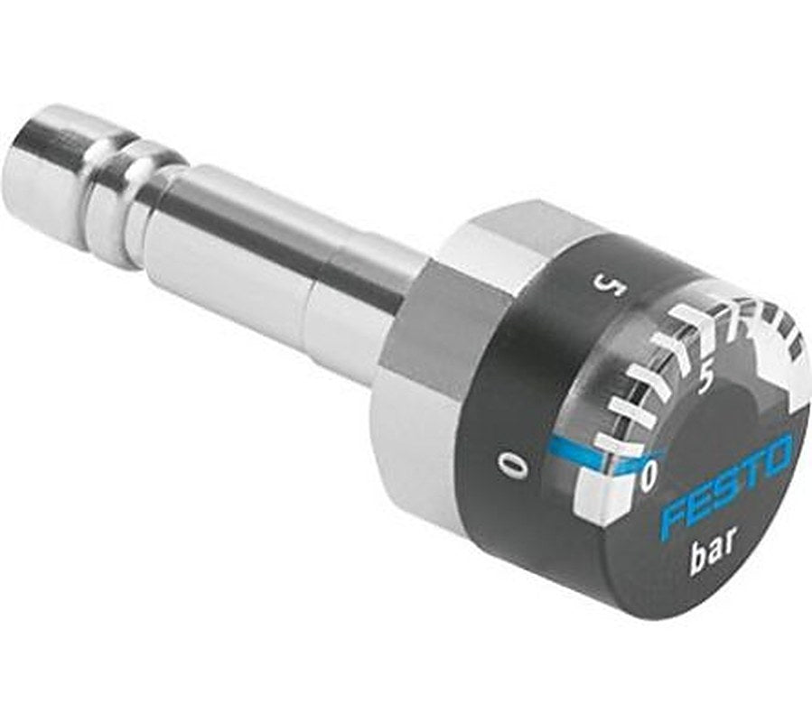 Festo G 1/4 Pneumatic Pressure Gauge, 63 mm, 10 bar