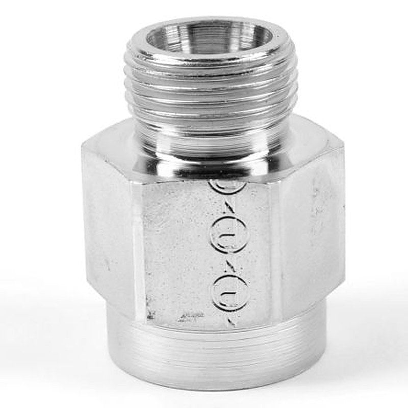 Parker 24° Cone Male Pressure Gauge Connector MAV12SROMDCF G 1/2 Steel
