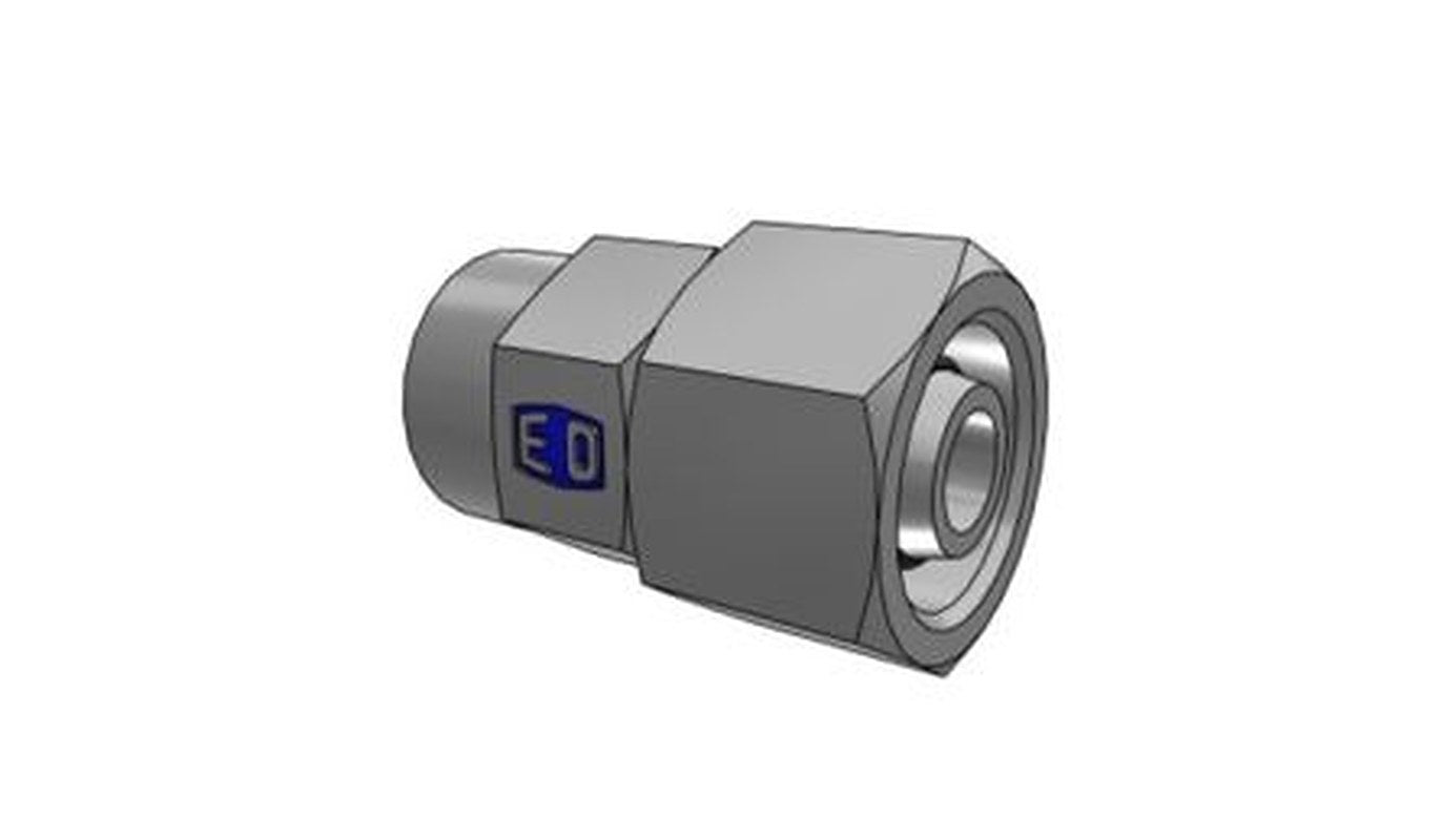 Parker MAVE10SR1/4CF Hydraulic Fitting Male Metric, Steel
