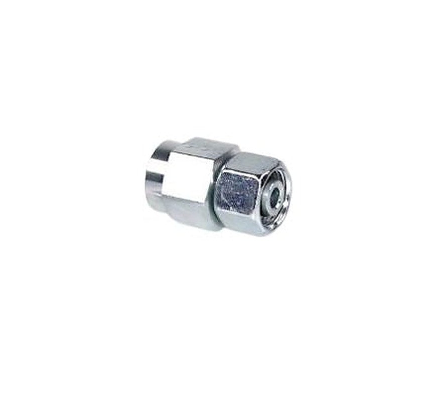 Parker MAVE10SRCF Hydraulic Fitting Male 10 mm Metric to Female 1/2-14 in BSPP Steel