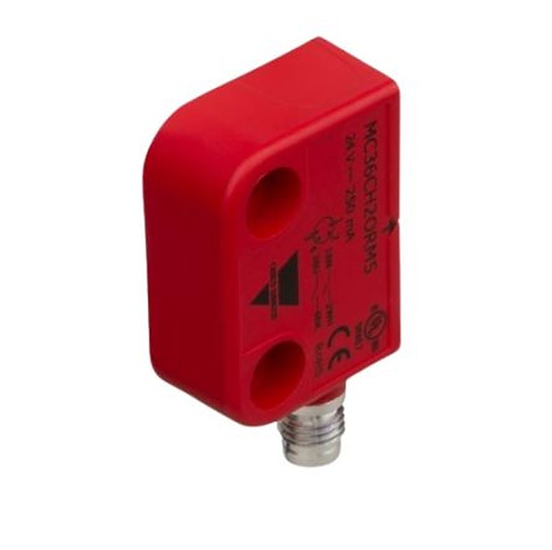 Carlo Gavazzi MC36C Series Magnetic Safety Switch, Plastic Housing, 24V dc, NC, NO, Cable