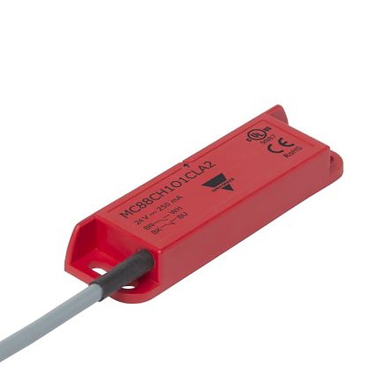 Carlo Gavazzi MC88C Series Magnetic Safety Switch, Plastic Housing, 24V dc, NC, 2 NO, Cable