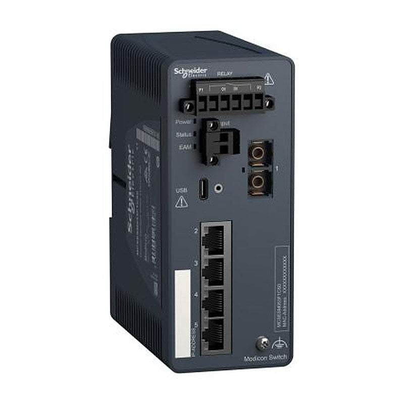 Schneider Electric MCSESM053F1CS0 Managed Switch 5 Port Network Switch