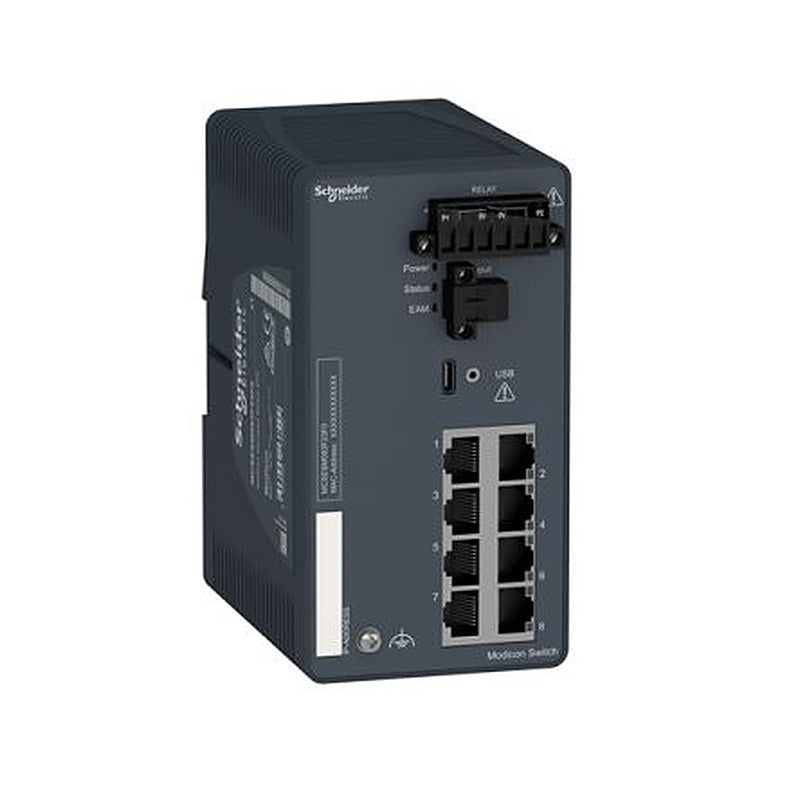 Schneider Electric ConneXium - Ethernet 8 Port IoT Gateway, IP, TCP