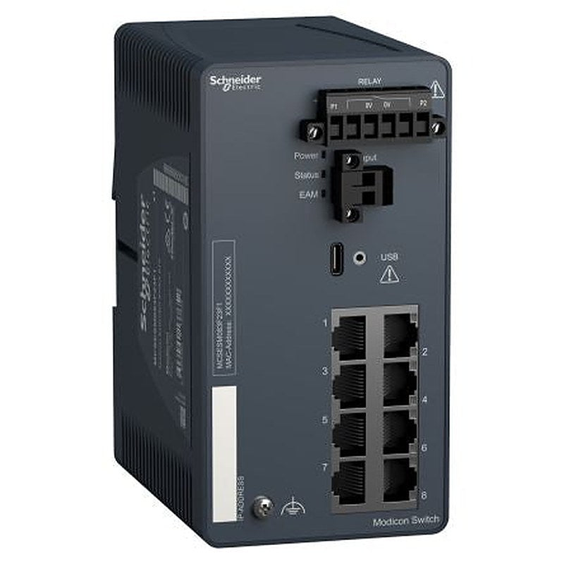 Schneider Electric MCSESM083F23F1 Managed 8 Port Network Switch