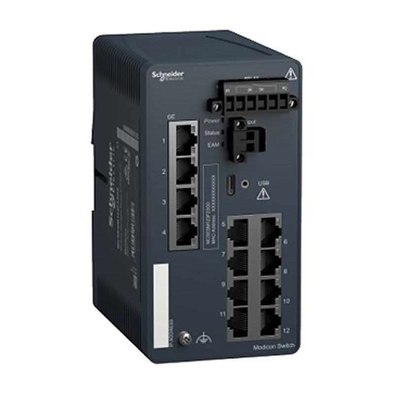 Schneider Electric MCSESM123F23G0 Managed 12 Port Managed Switch