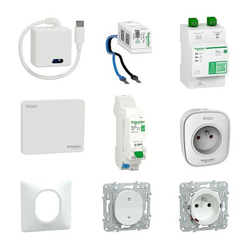 Schneider Electric MD3RESIENERGIE DIN Terminal Kit, Didactique