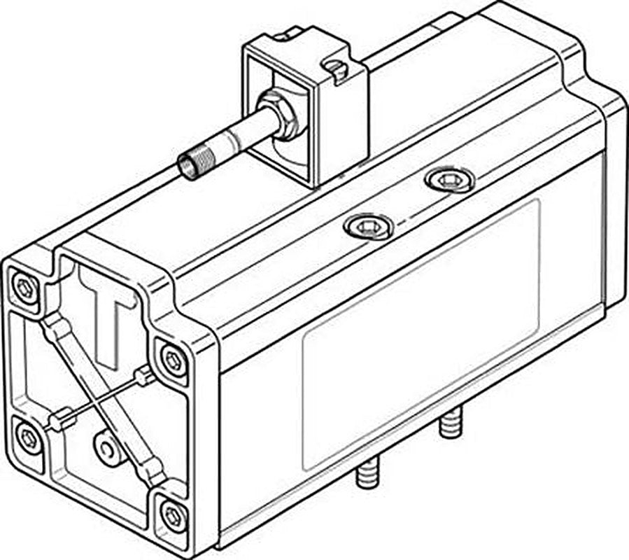 Festo Pneumatic Solenoid/Pilot-Operated Control Valve - Electric MDH  Series 14544