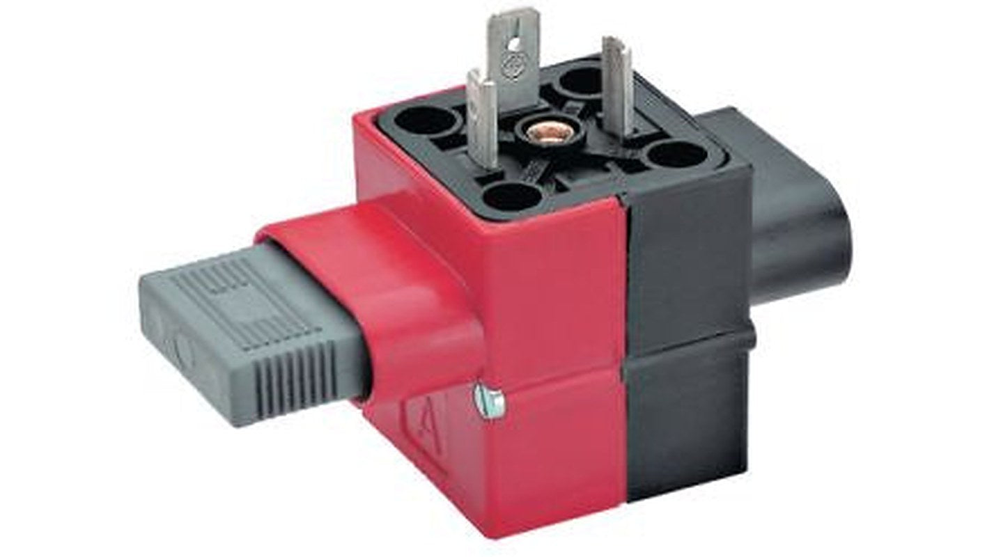 Hirschmann Solenoid Valve Adapter for use with Cable Socket Model A
